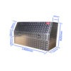 3/4 Open Door High Side 1400x530x820 aluminium tool box - Image 5