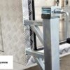 Space Cab Ute Jack Off Canopy marine grade checker plate aluminium with built in ladder racks - Image 3
