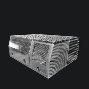 Space Cab Part Tray Canopy with Half Dog Box Combo