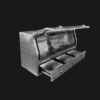 Aluminium toolbox 1700x600x850 with 3 drawers - Image 3