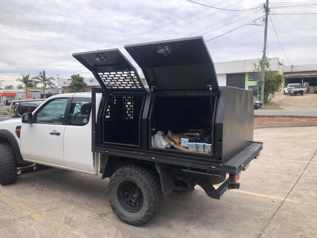 Ute Toolbox with Dog Box